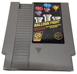 NINTENDO BALLOON FIGHT NES W/ PLASTIC NINTENDO CASE